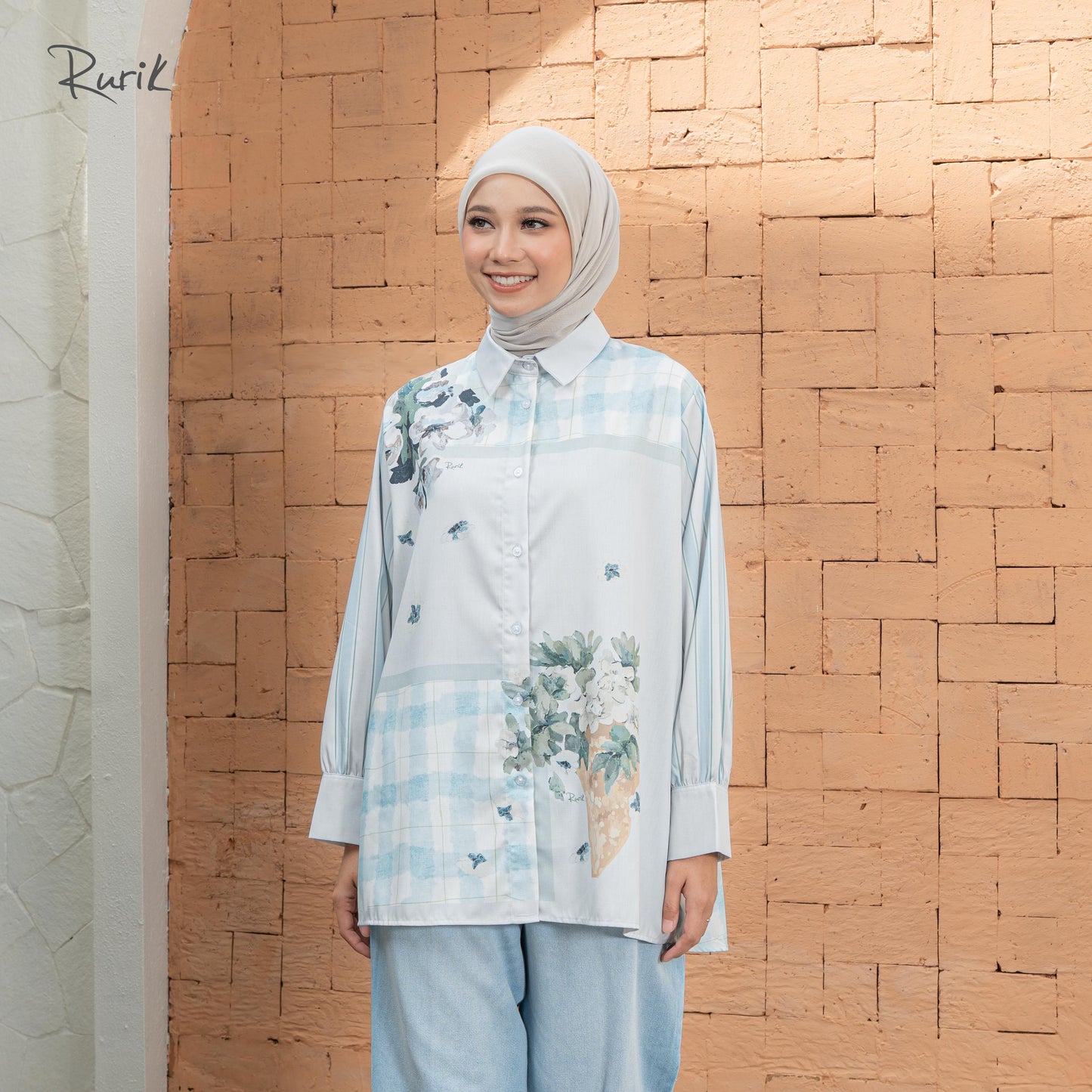 Greyva Print Shirt