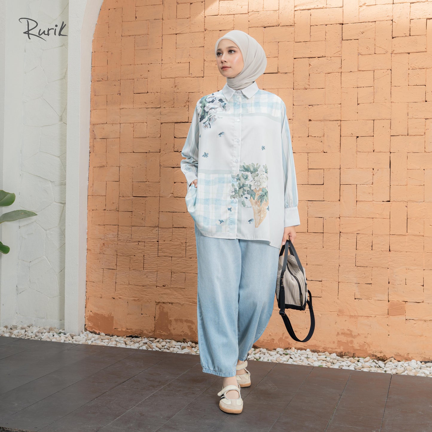 Greyva Print Shirt