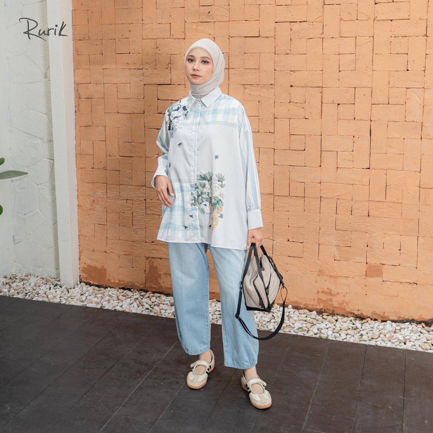 Greyva Print Shirt