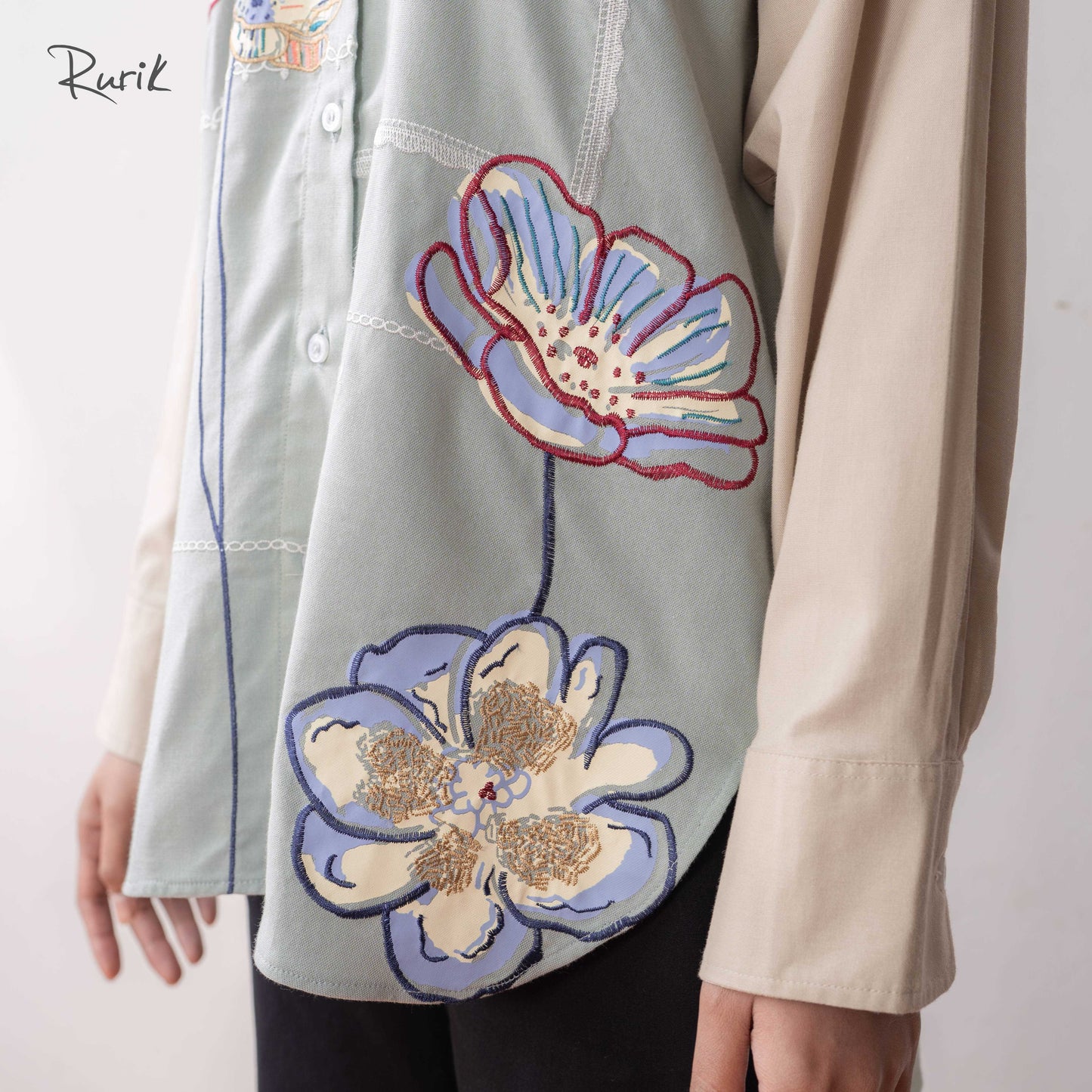 Delluna Embroidery Shirt