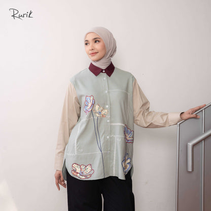 Delluna Embroidery Shirt