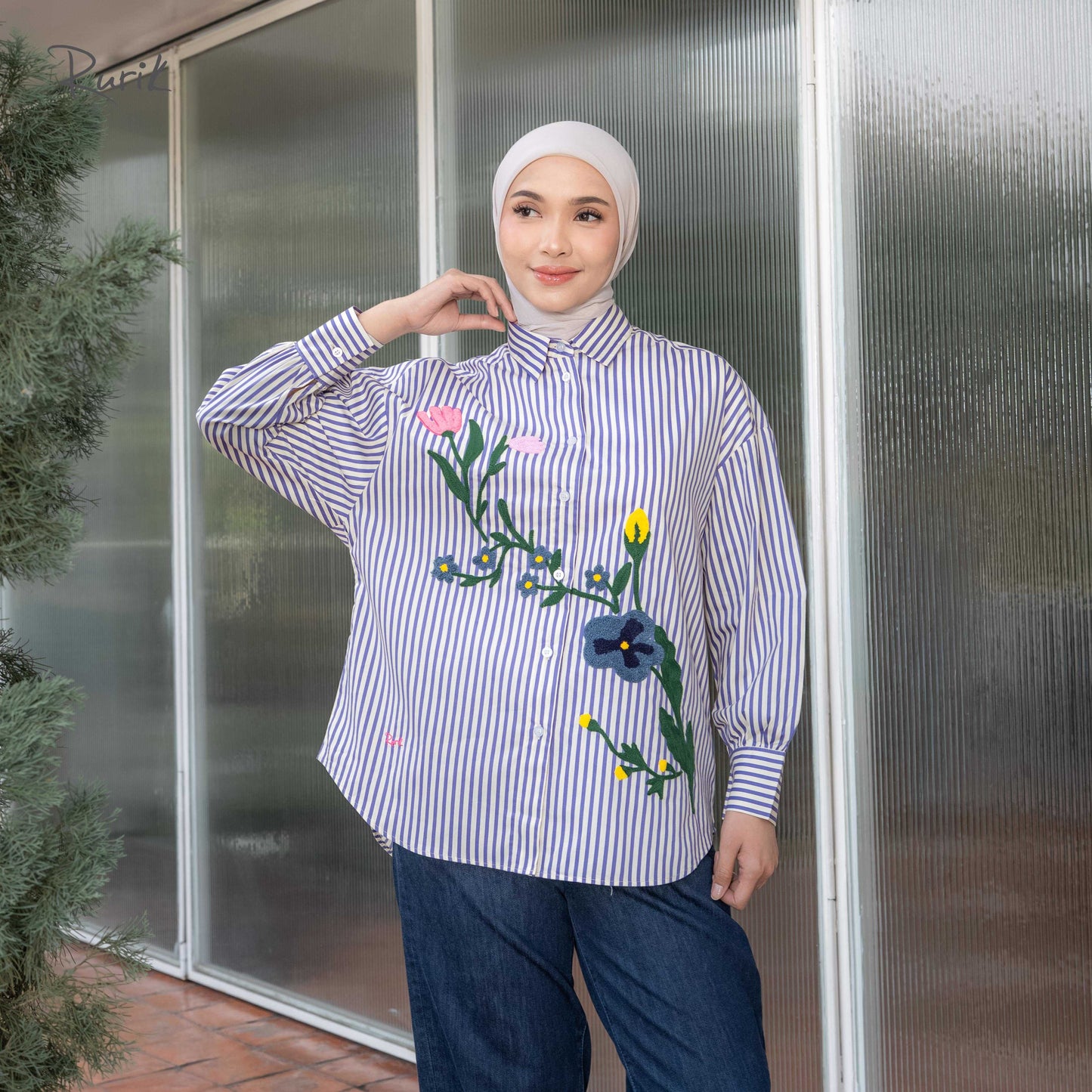 Kalavi Embroidery Shirt