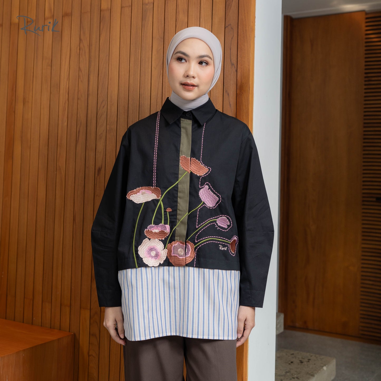 Anika Embroidery Shirt