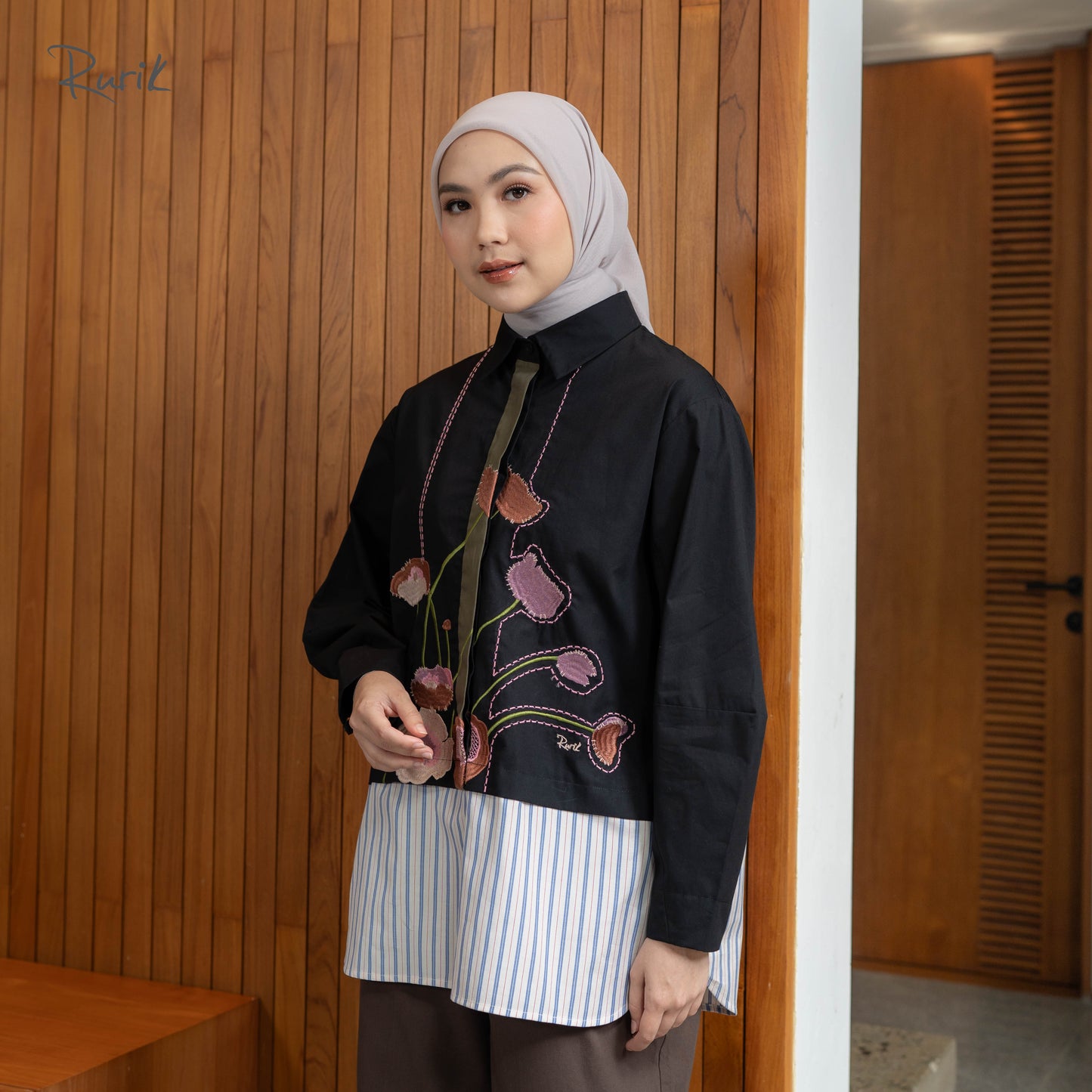 Anika Embroidery Shirt