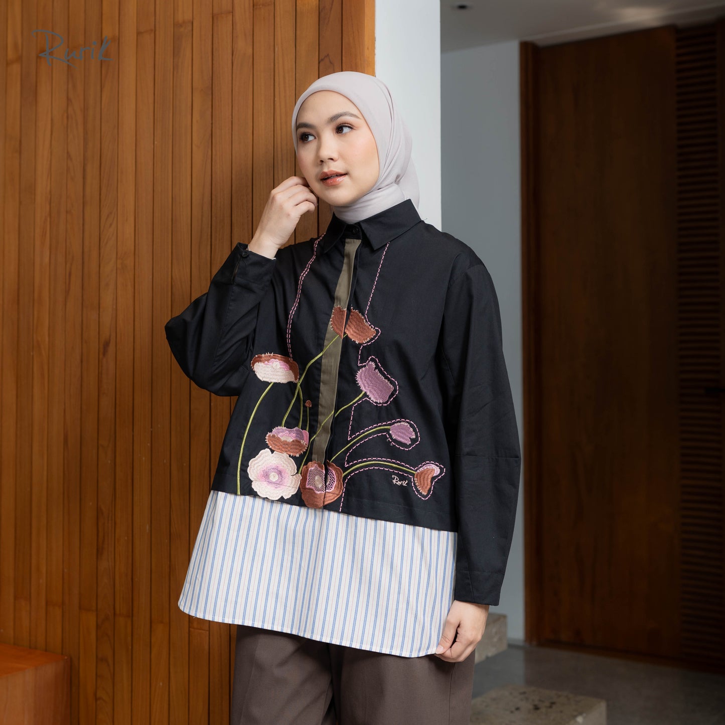 Anika Embroidery Shirt