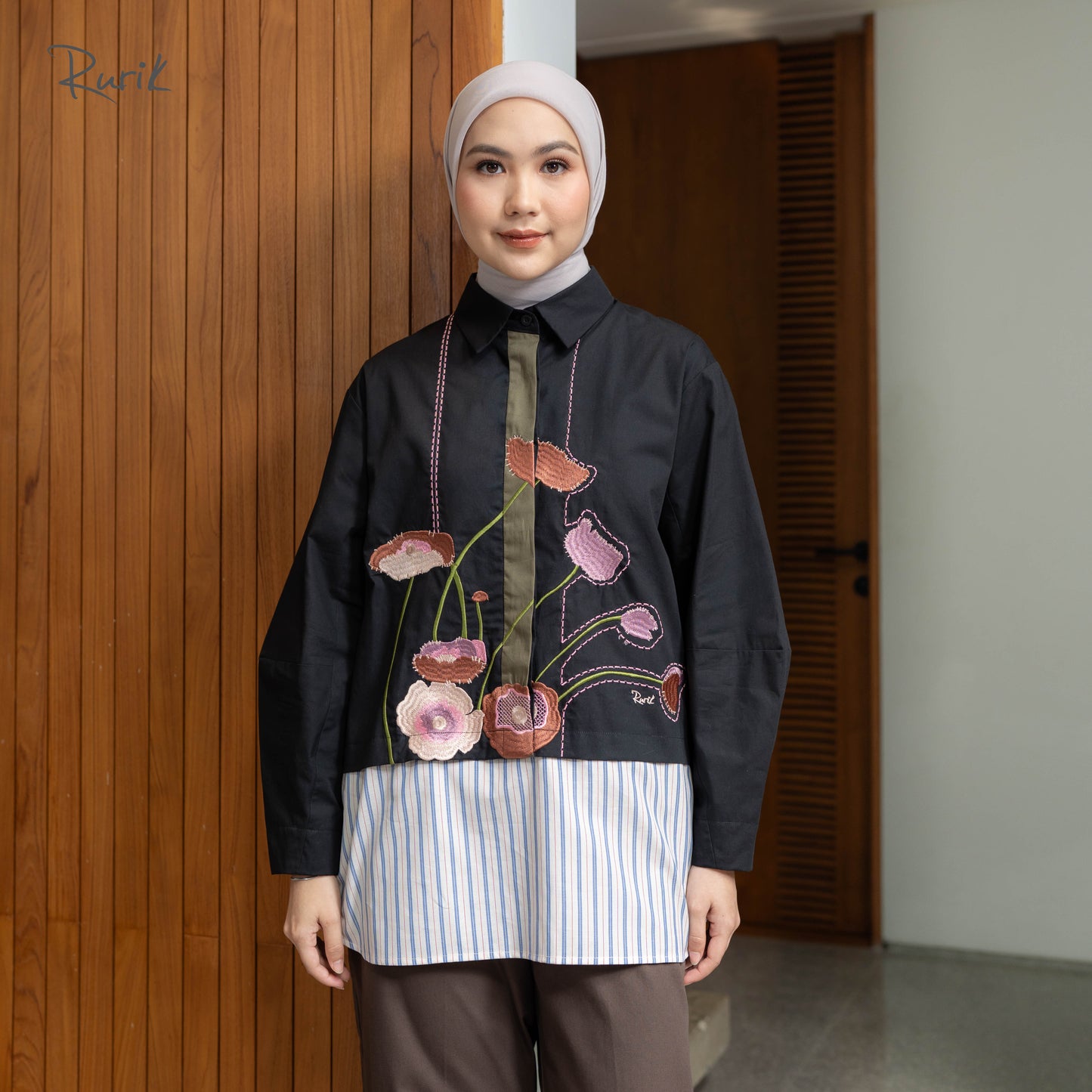 Anika Embroidery Shirt