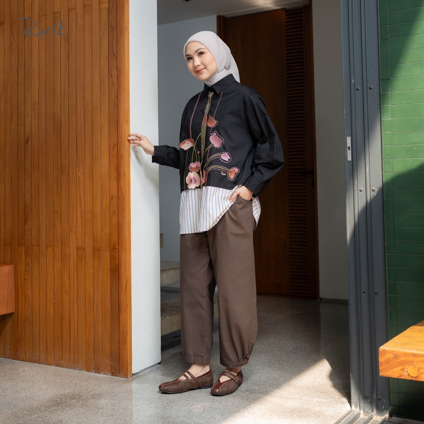 Anika Embroidery Shirt