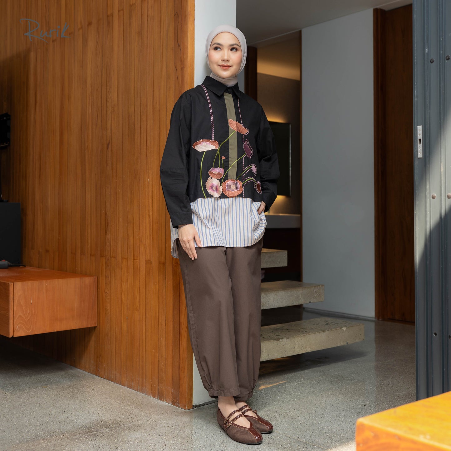 Anika Embroidery Shirt