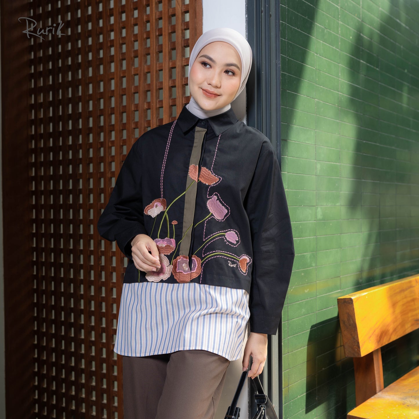 Anika Embroidery Shirt