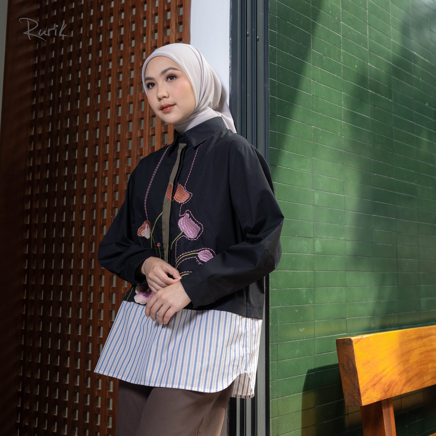 Anika Embroidery Shirt