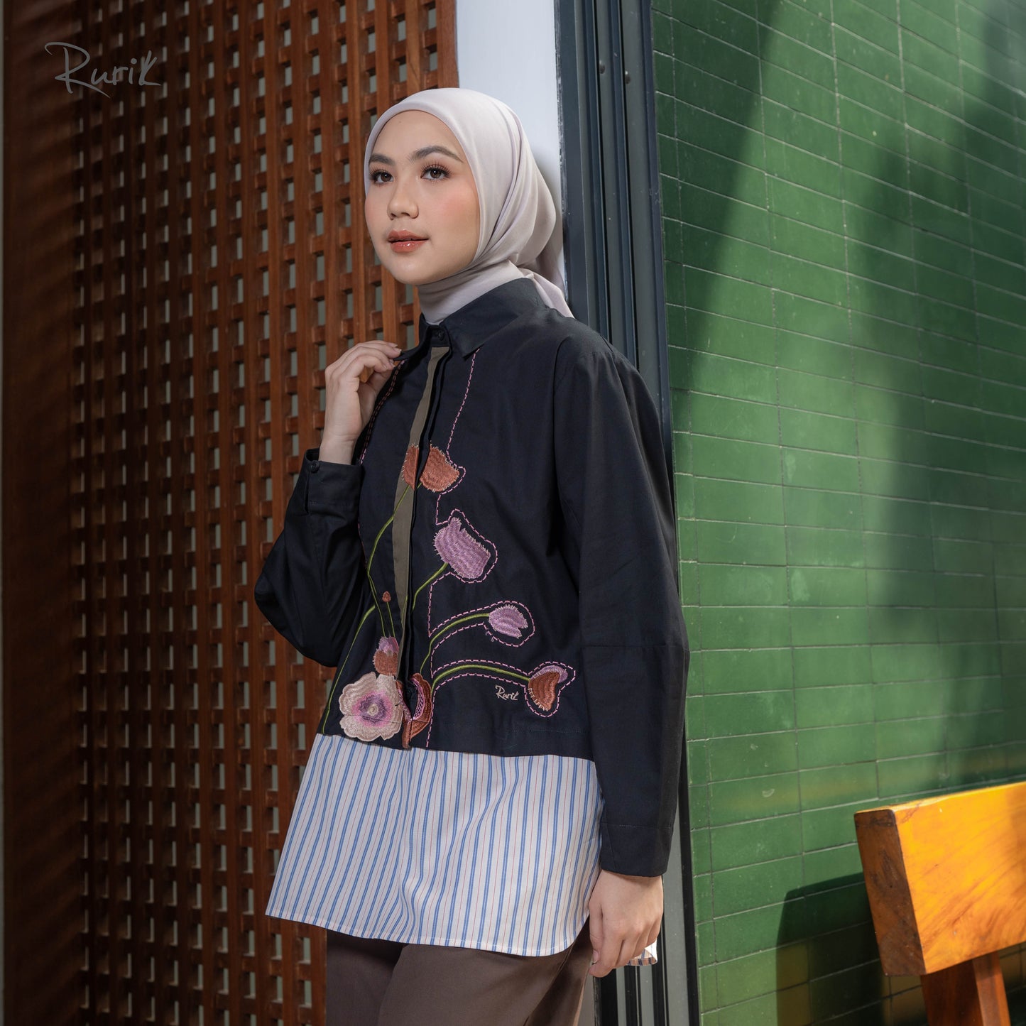 Anika Embroidery Shirt