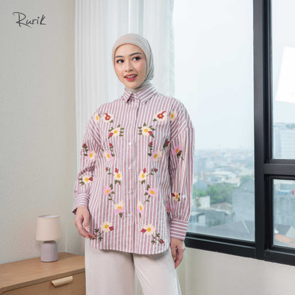 Lineka Embroidery Shirt