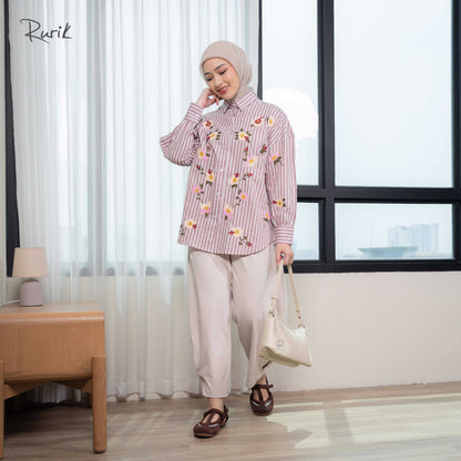 Lineka Embroidery Shirt