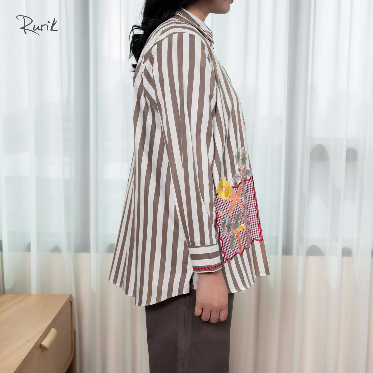 Adsila Embroidery Shirt