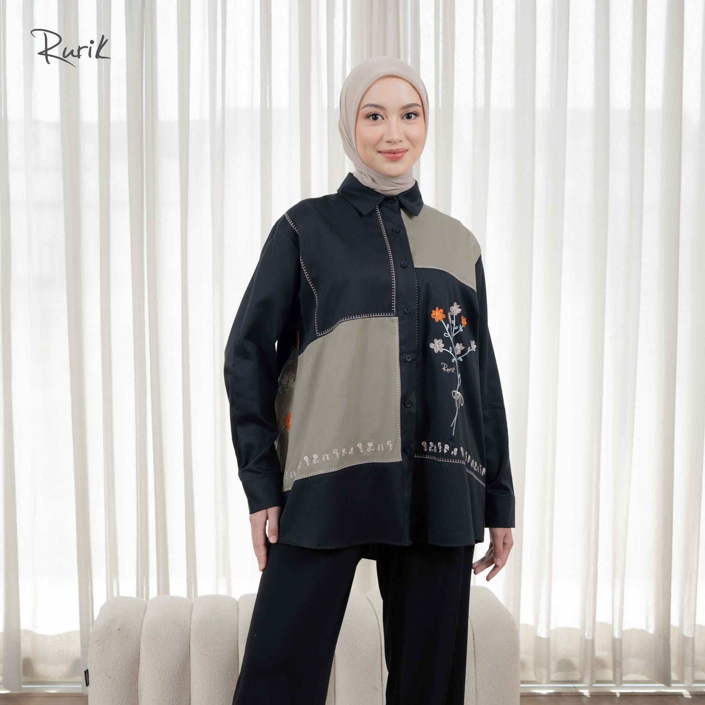 Hanza Embroidery Shirt