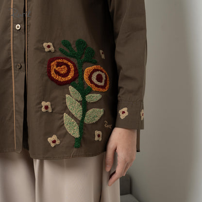 Tavio Embroidery Shirt