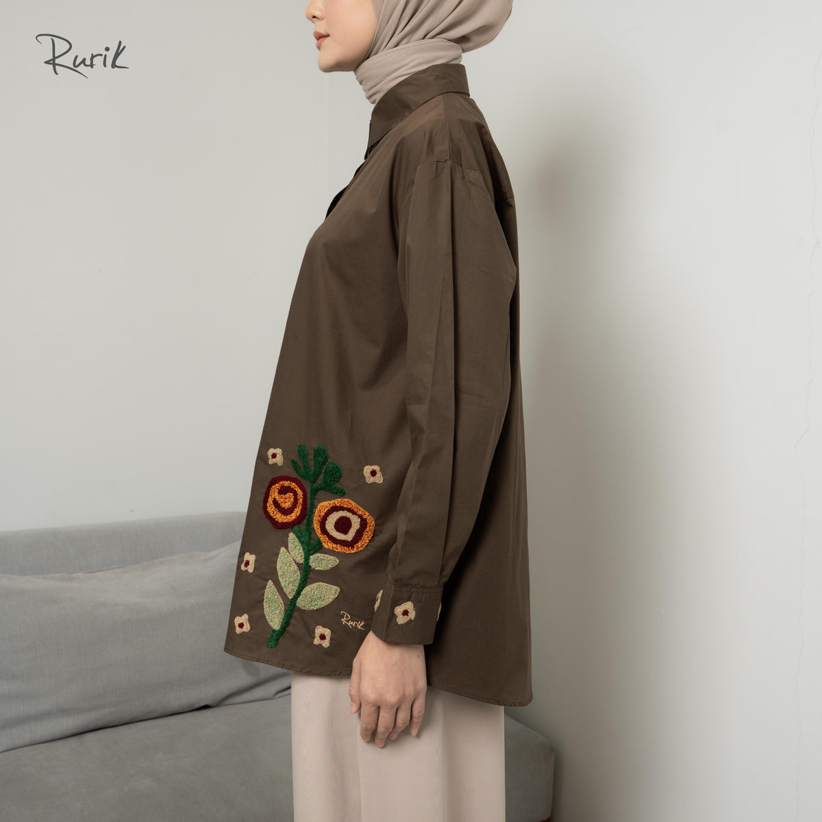 Tavio Embroidery Shirt