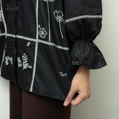 Bohemian Embroidery Shirt