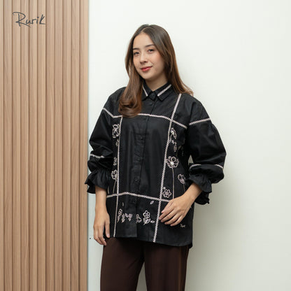 Bohemian Embroidery Shirt