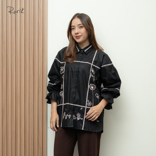 Bohemian Embroidery Shirt