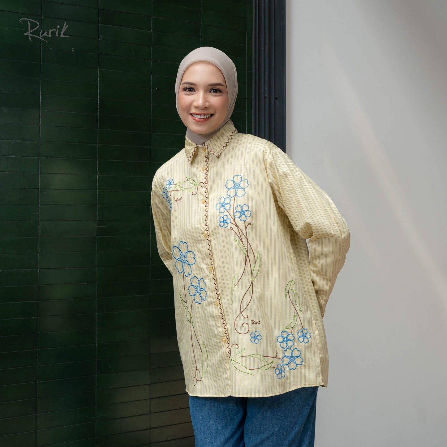 Nariska Embroidery Shirt