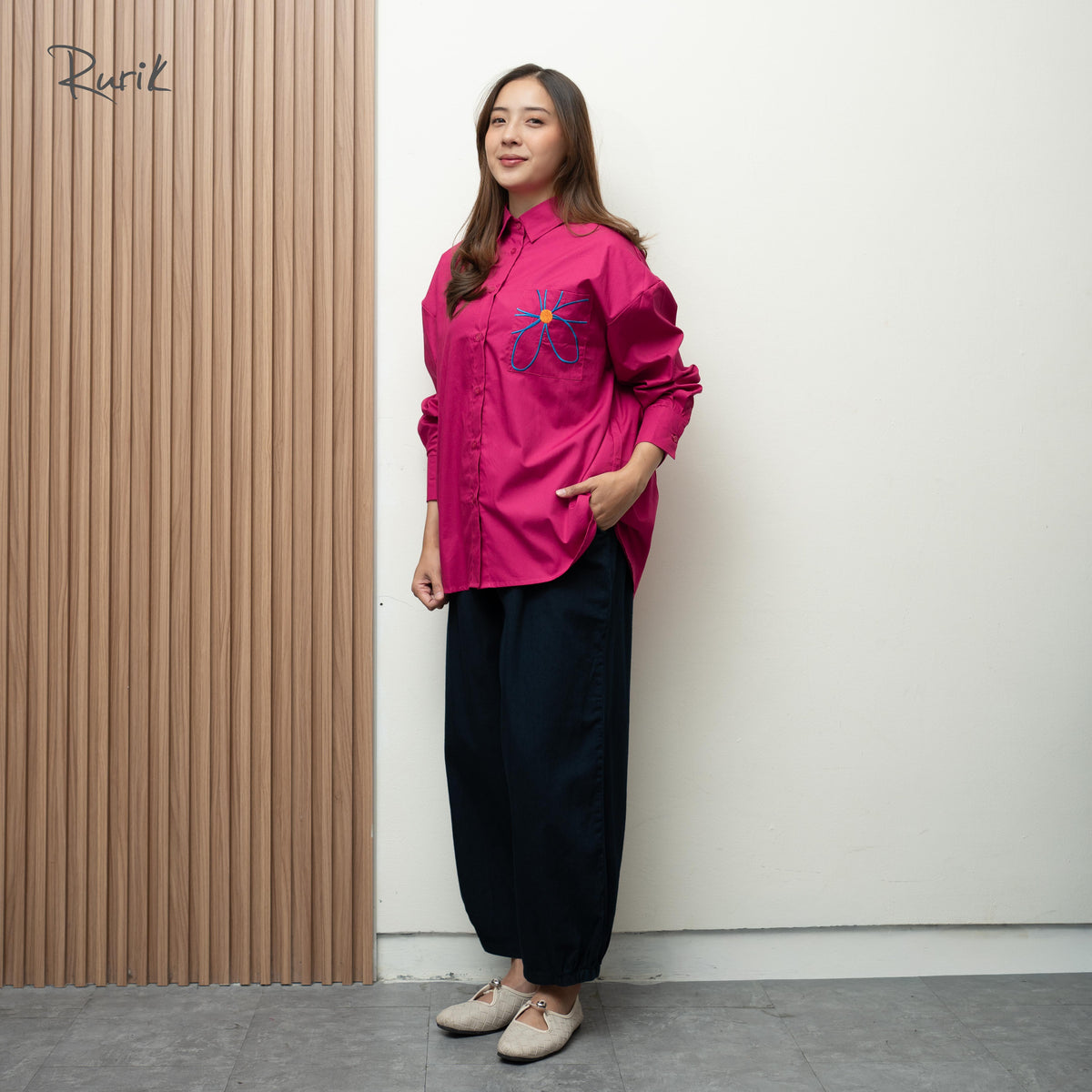 Fiore Embroidery Shirt
