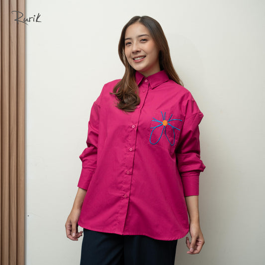 Fiore Embroidery Shirt