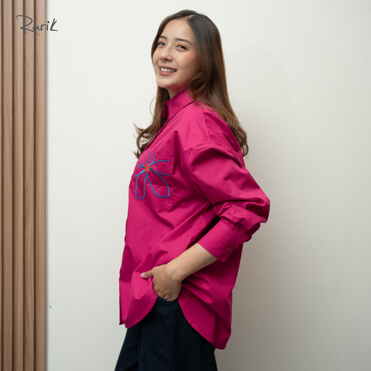 Fiore Embroidery Shirt