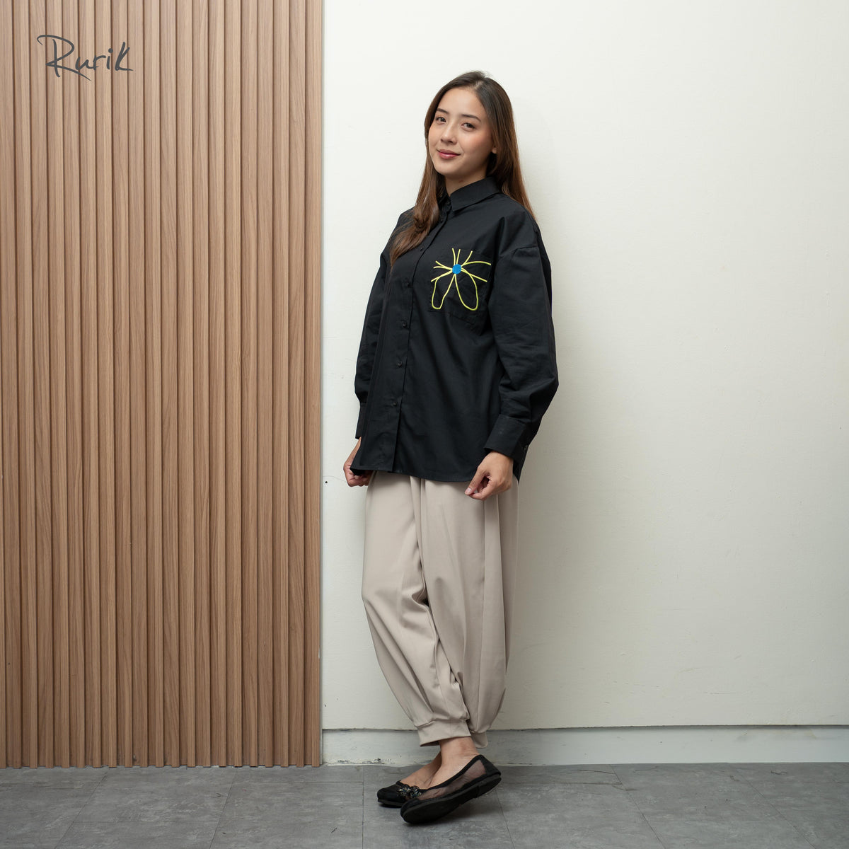 Fiore Embroidery Shirt