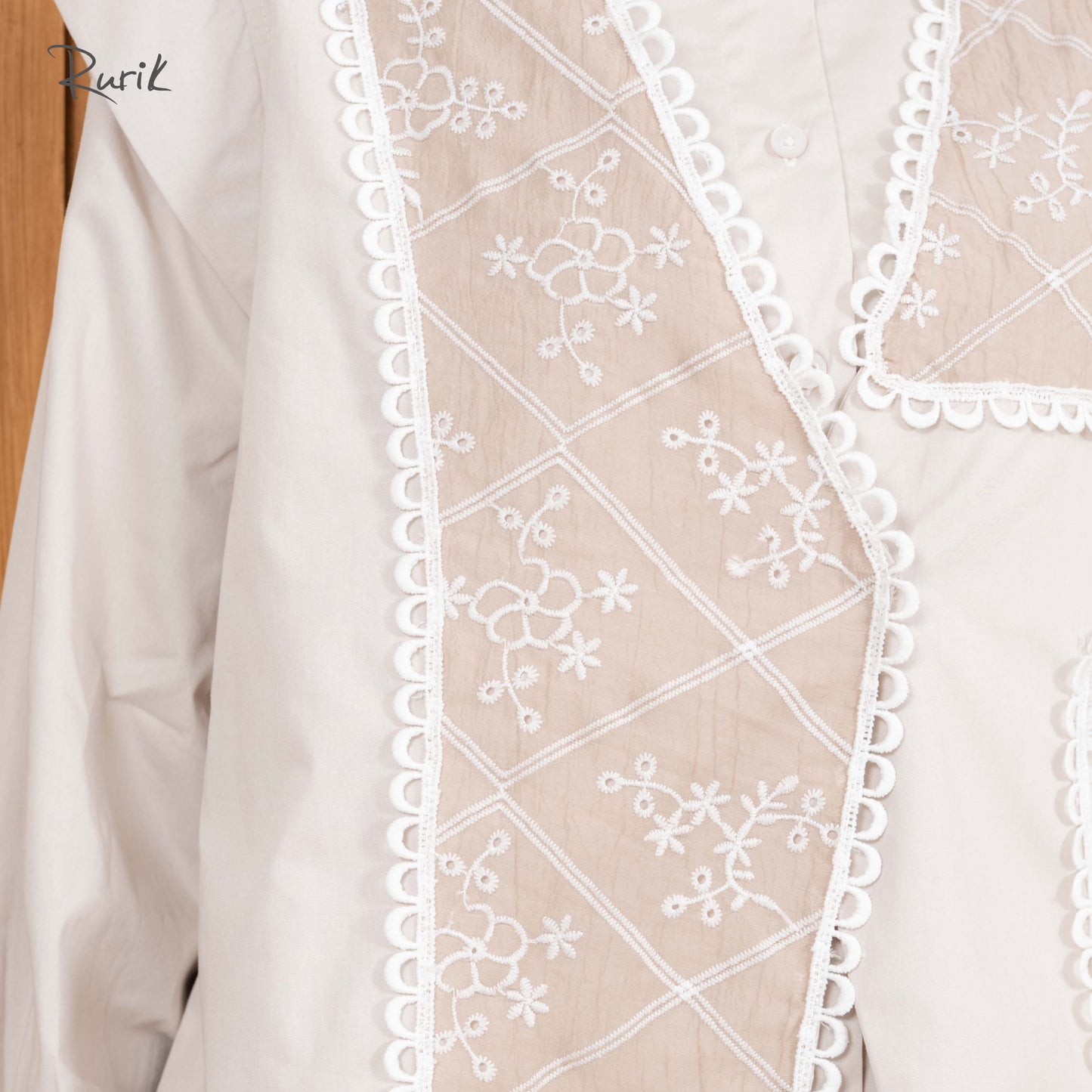 Casvia Embroidery Shirt