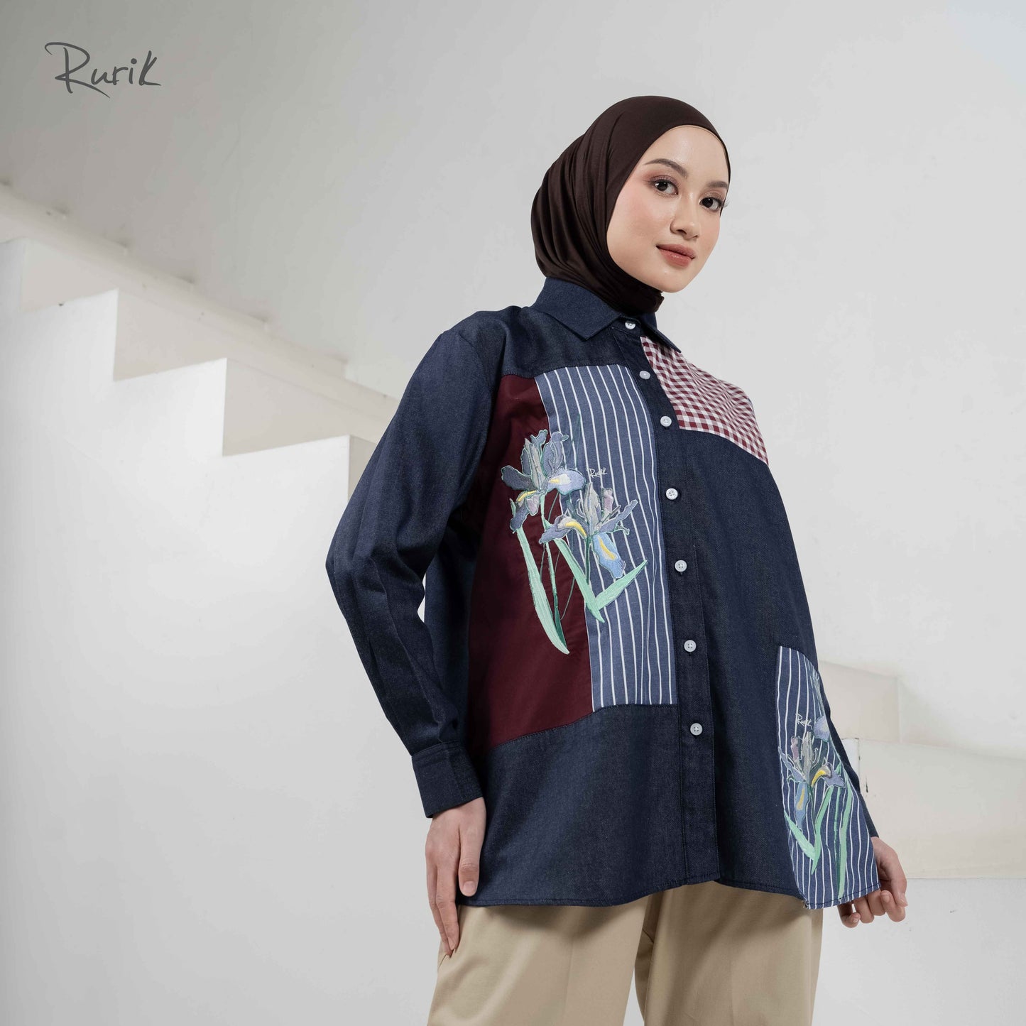 Jenika Embroidery Shirt