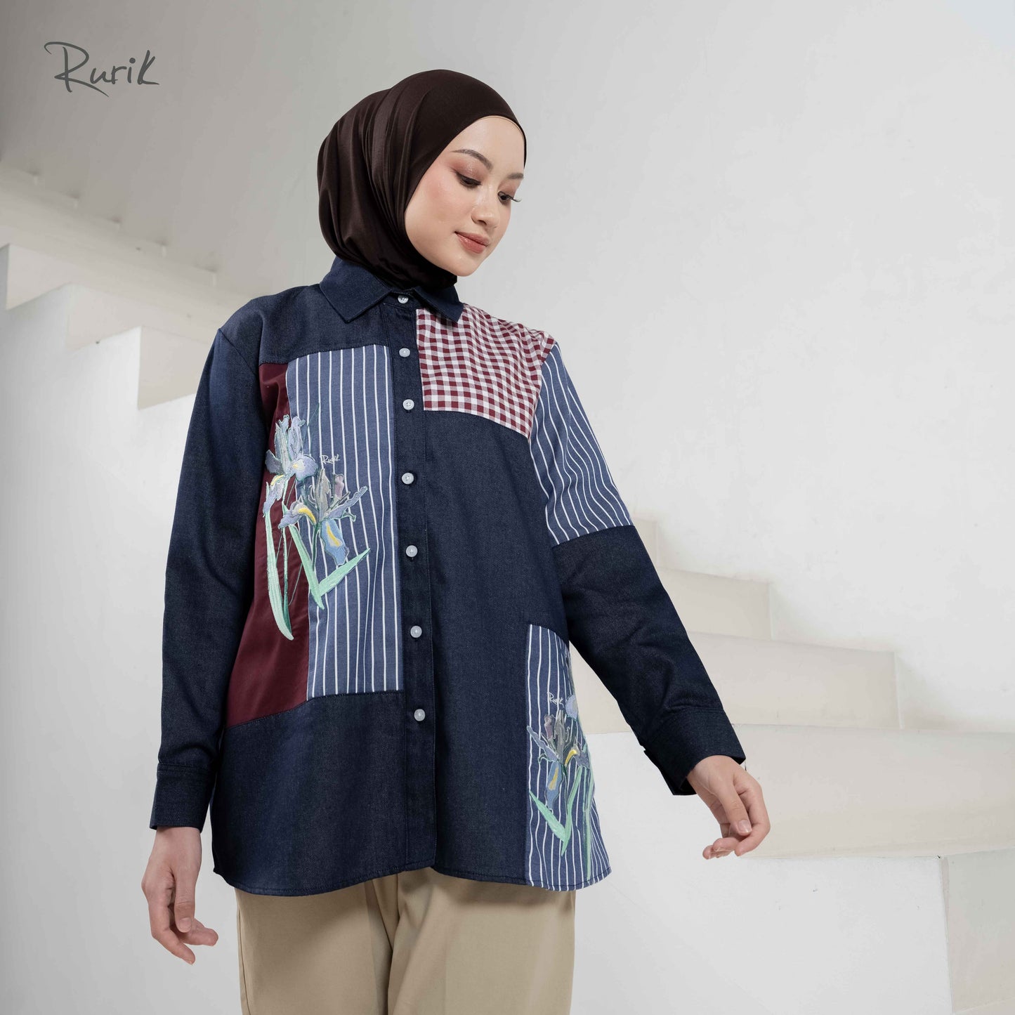 Jenika Embroidery Shirt