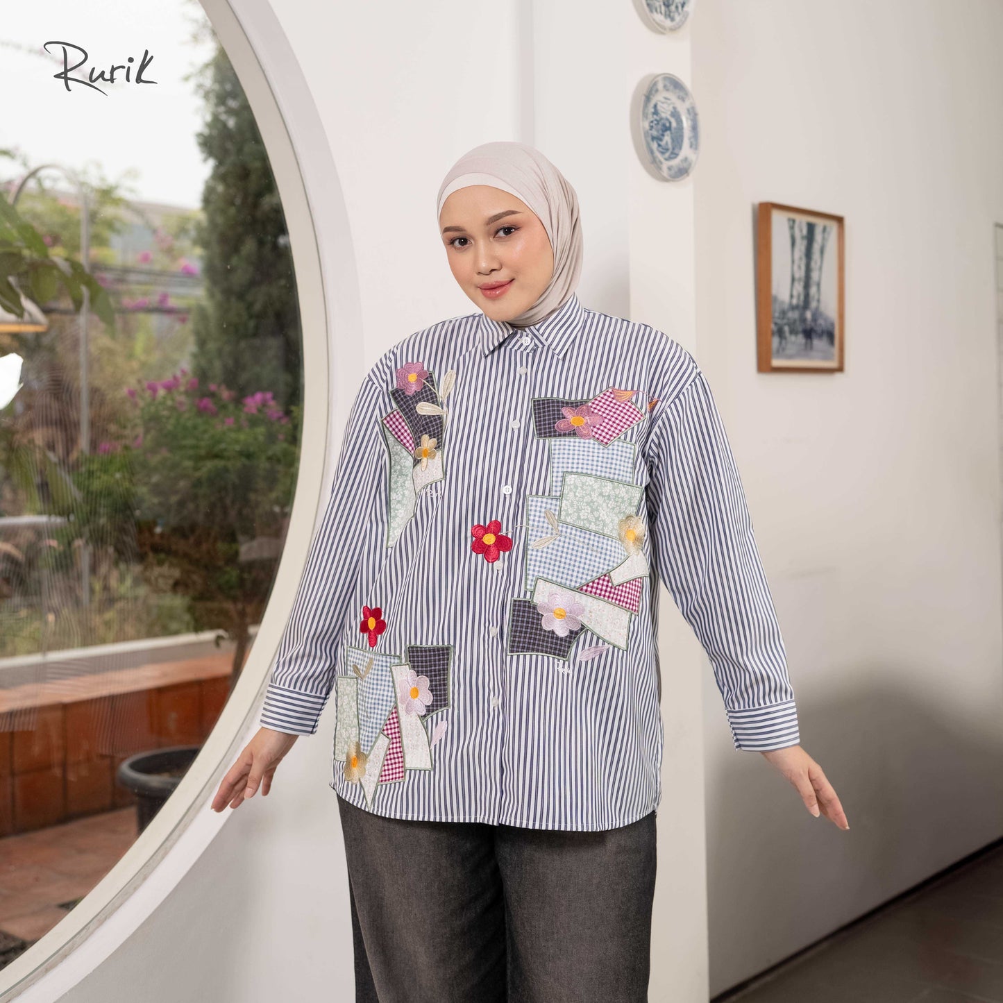 Nasima Embroidery Shirt