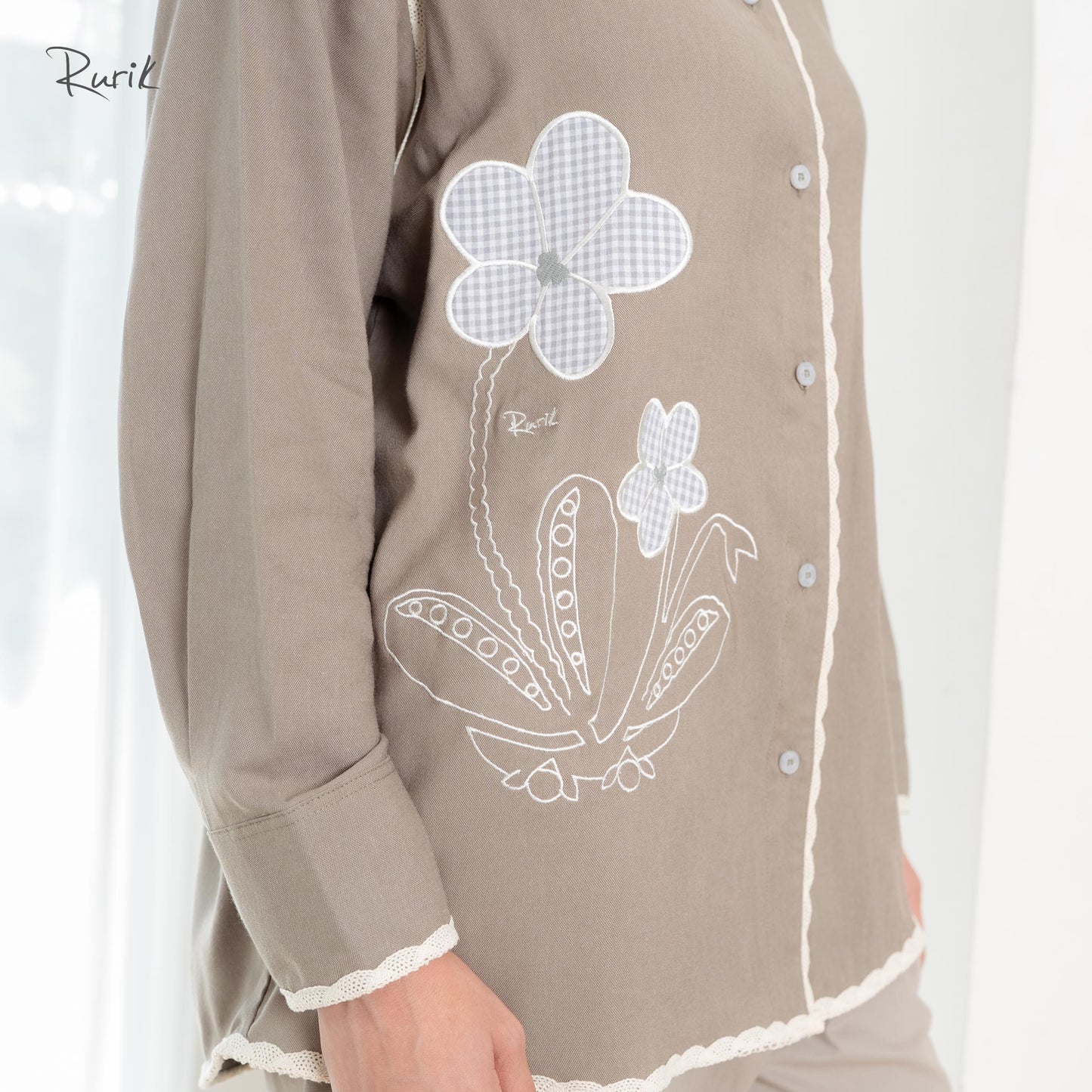 Vidini Embroidery Shirt