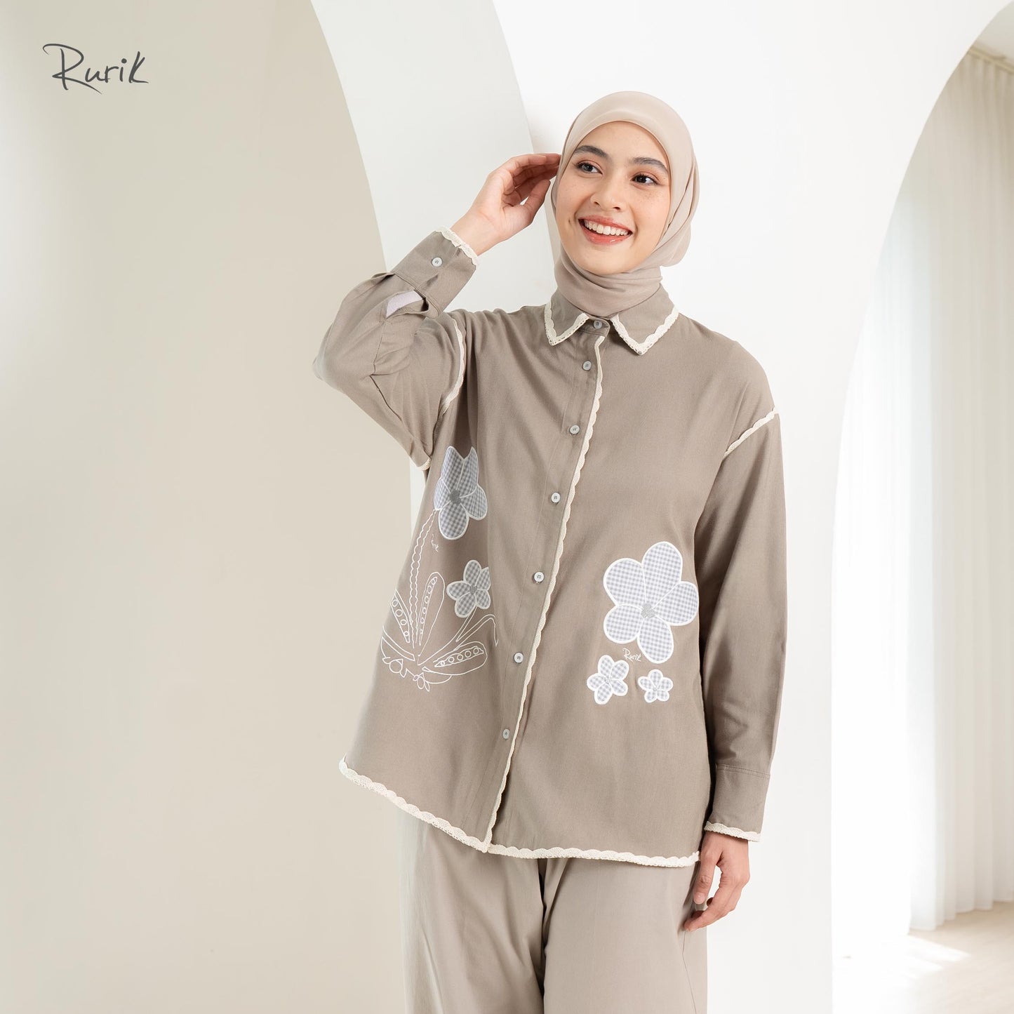 Vidini Embroidery Shirt