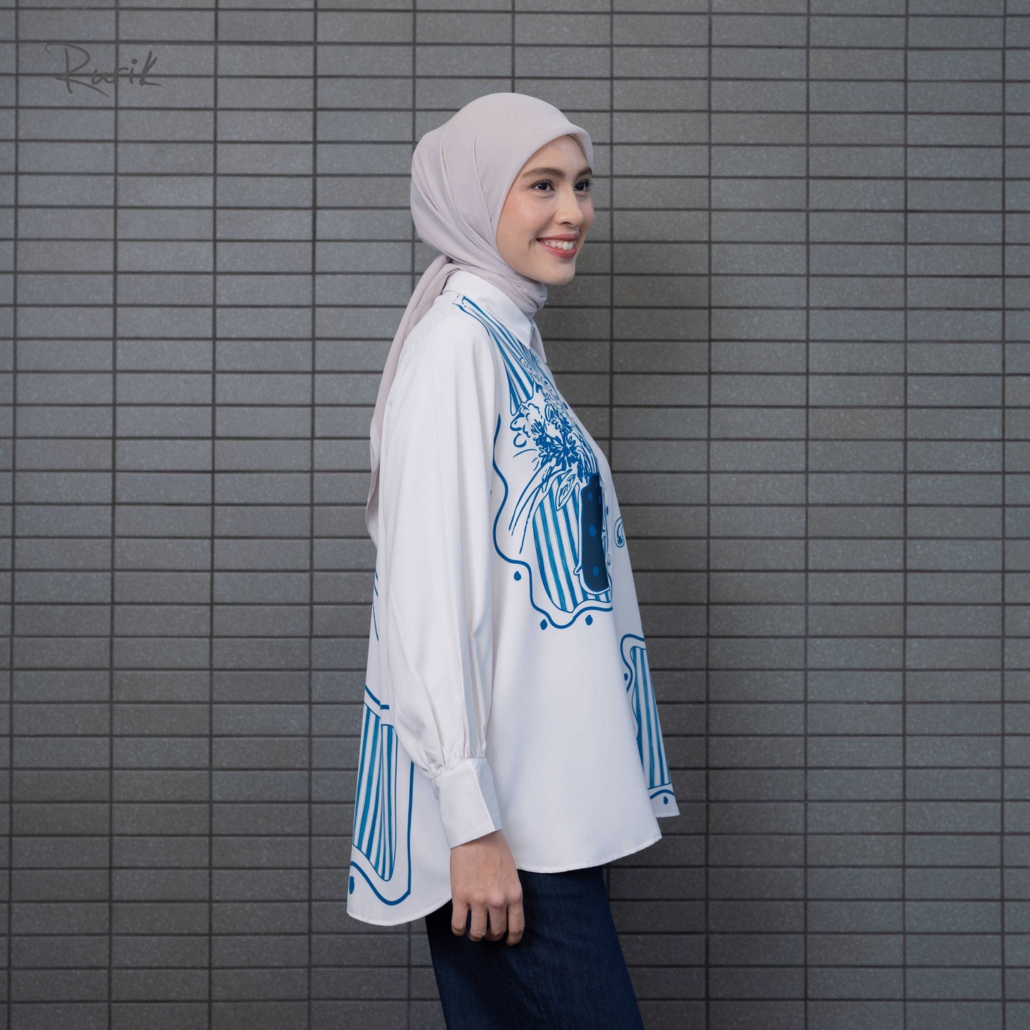 Asya Print Shirt
