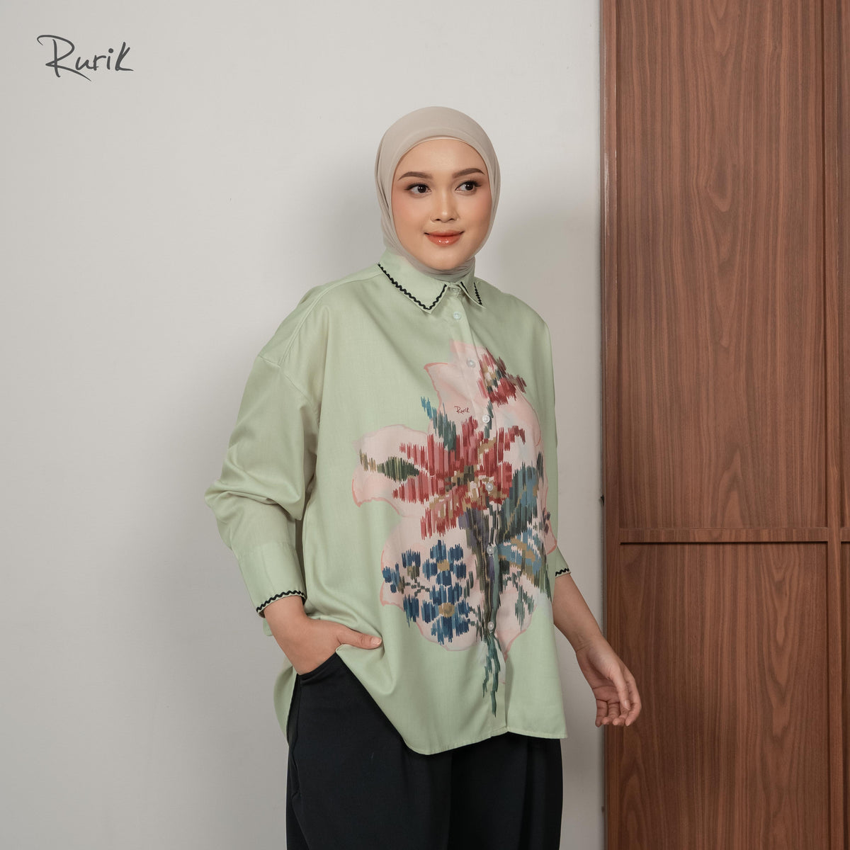 Minji Print Shirt