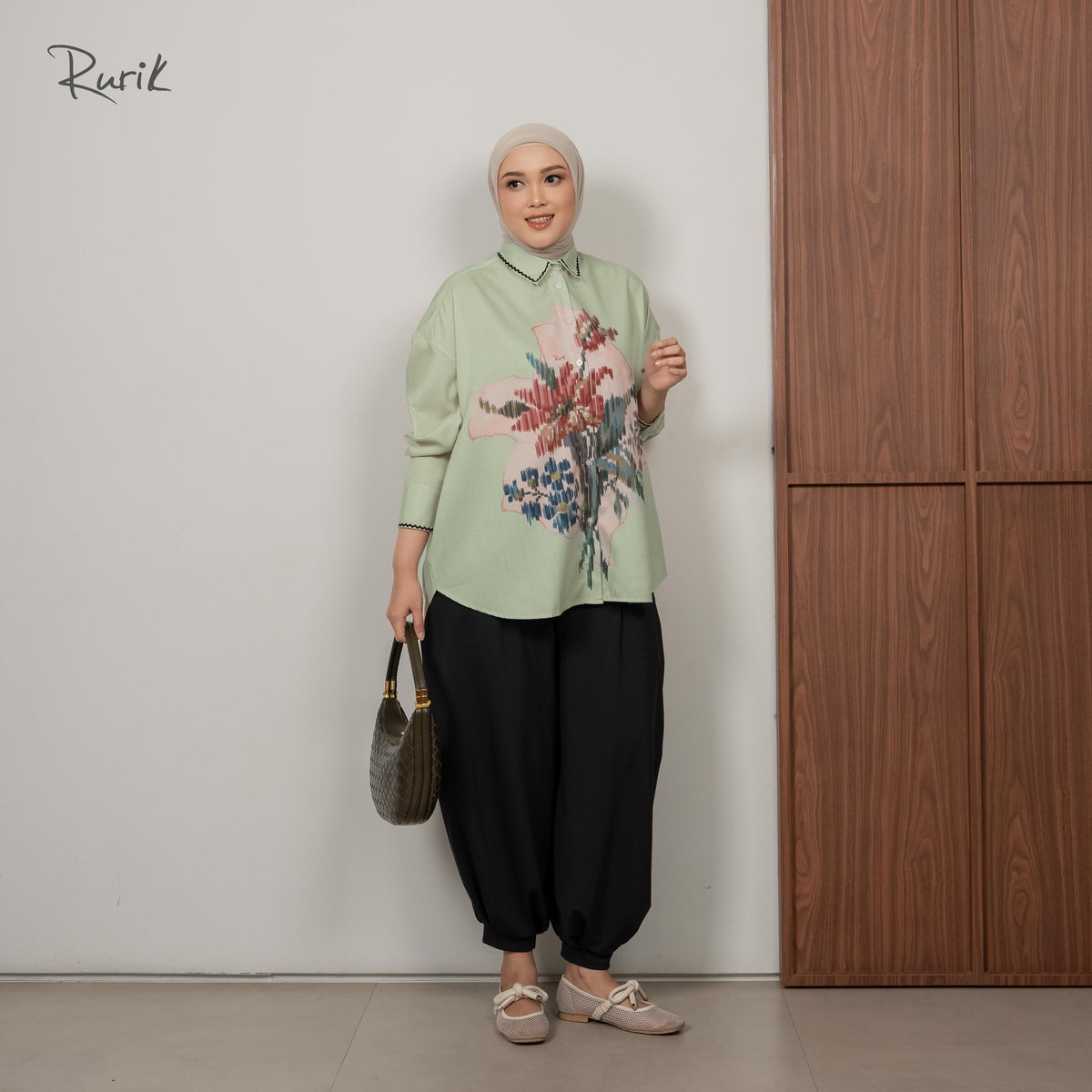 Minji Print Shirt