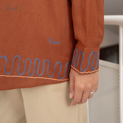 Agnela Embroidery Shirt