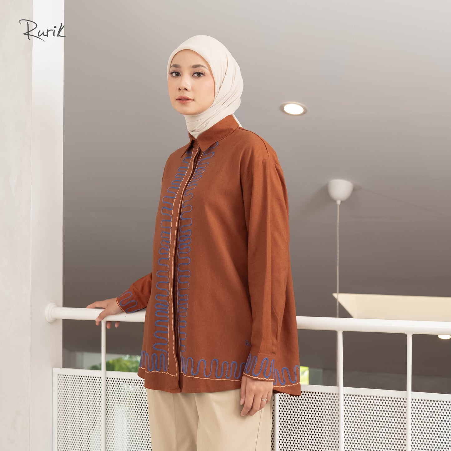 Agnela Embroidery Shirt