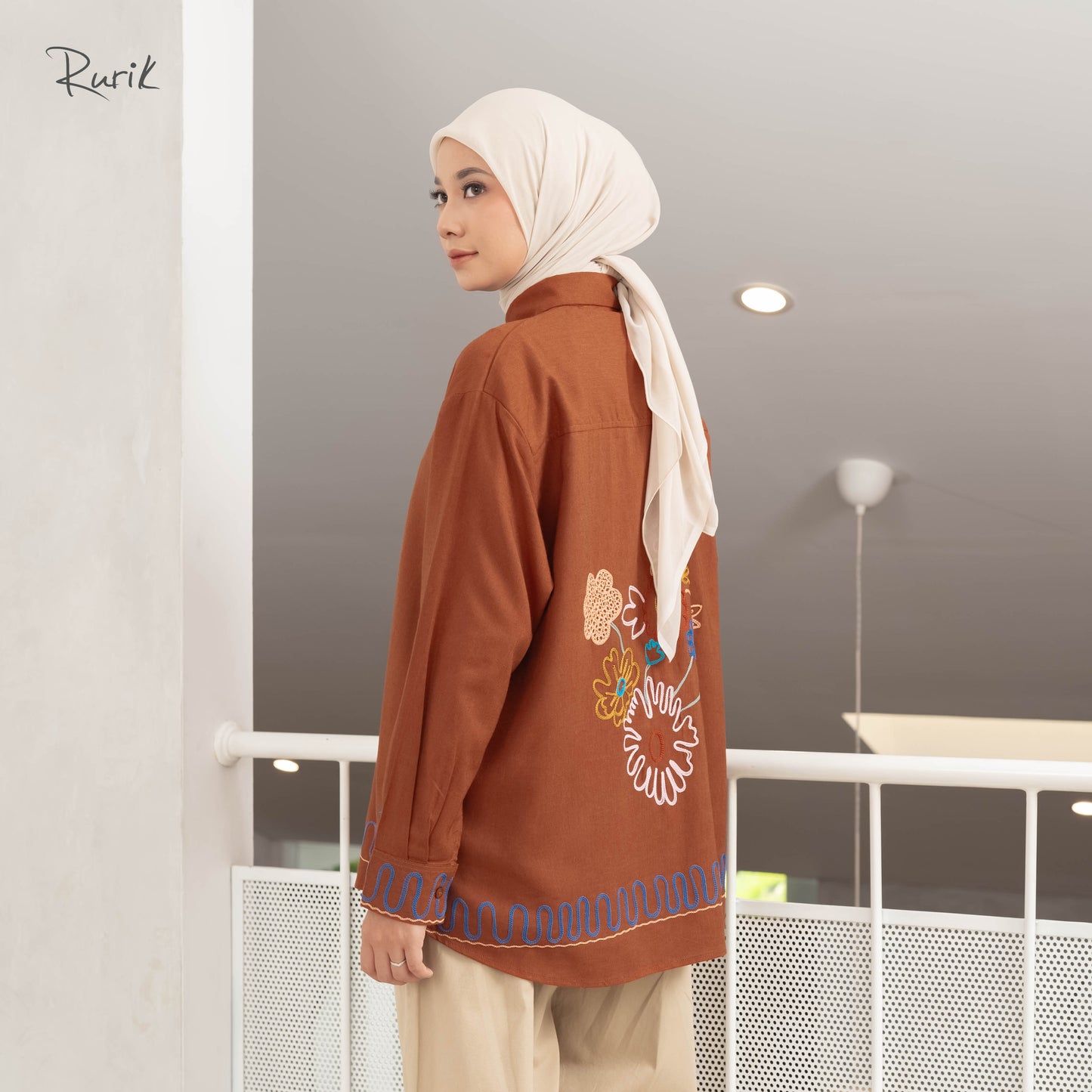 Agnela Embroidery Shirt