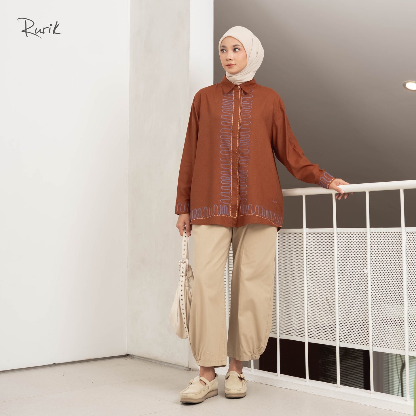 Agnela Embroidery Shirt