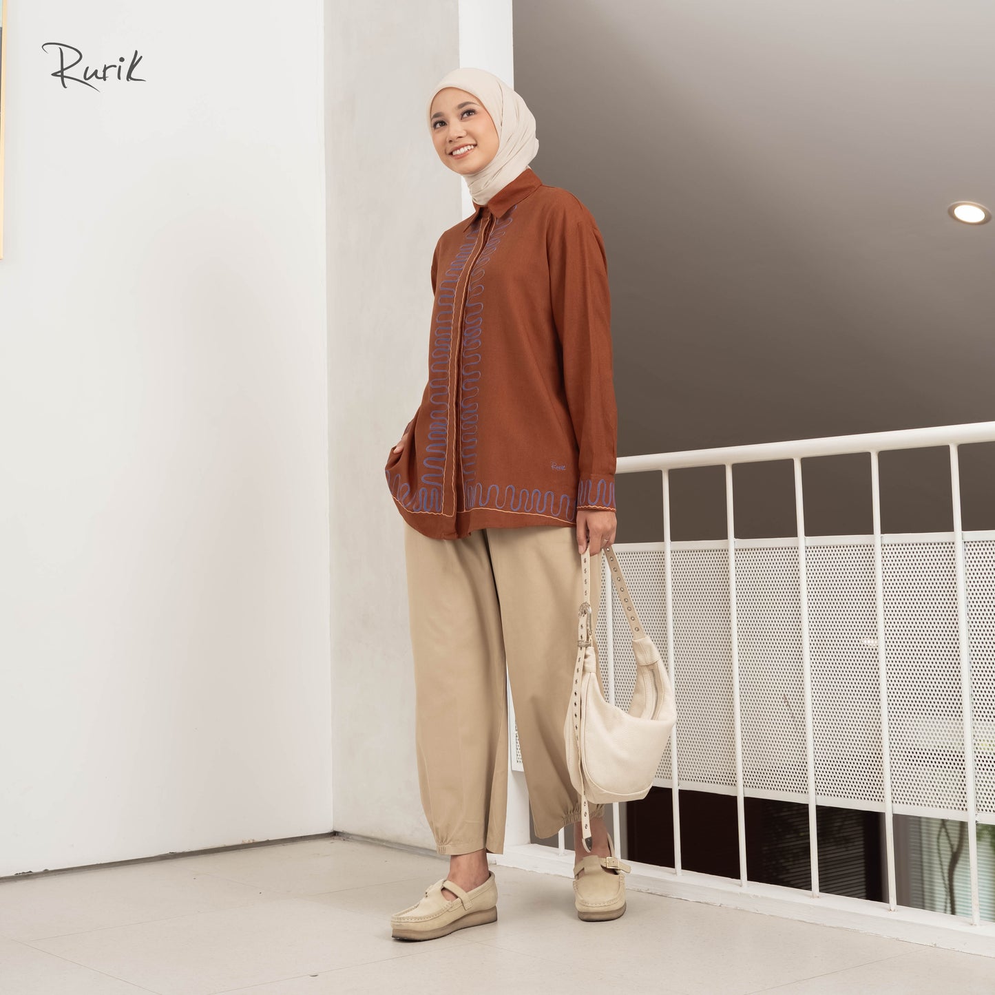 Agnela Embroidery Shirt