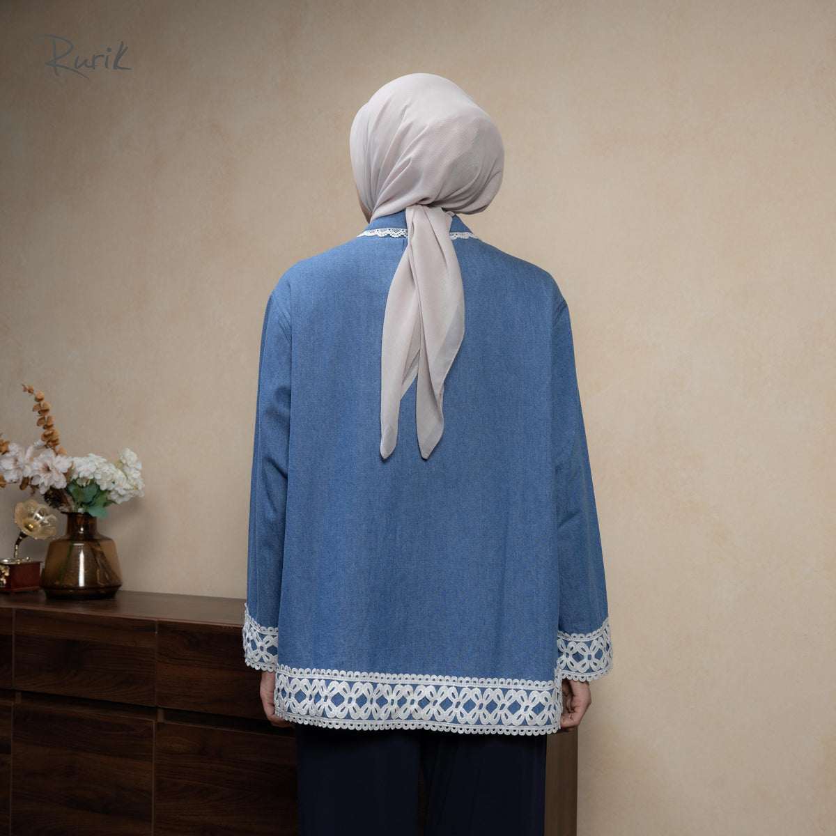 Rhea Denim Shirt Blue
