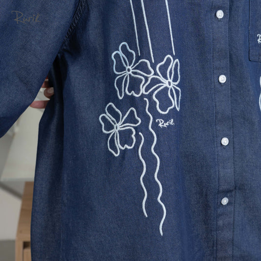 Ravenya Embroidery Shirt