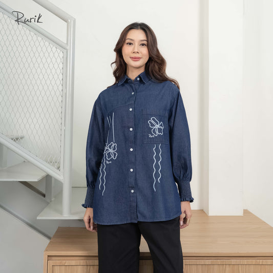 Ravenya Embroidery Shirt