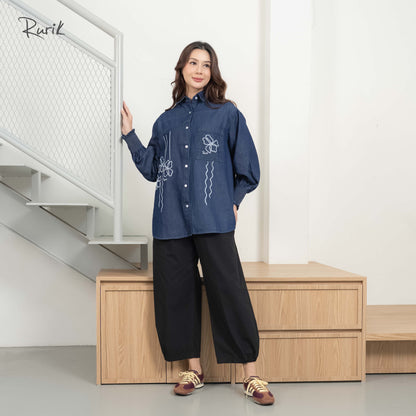Ravenya Embroidery Shirt