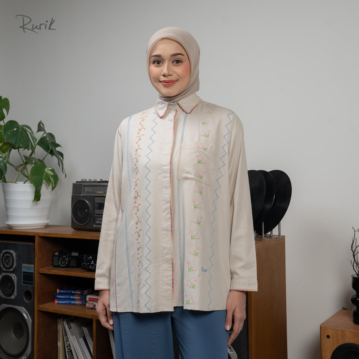 Gaveya Embroidery Shirt