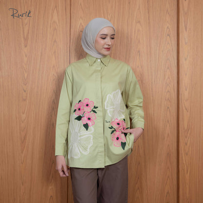 Merlin Embroidery Shirt