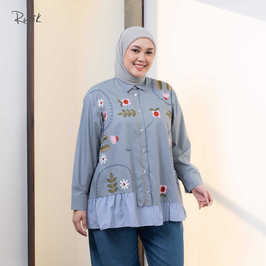 Diraya Embroidery Shirt